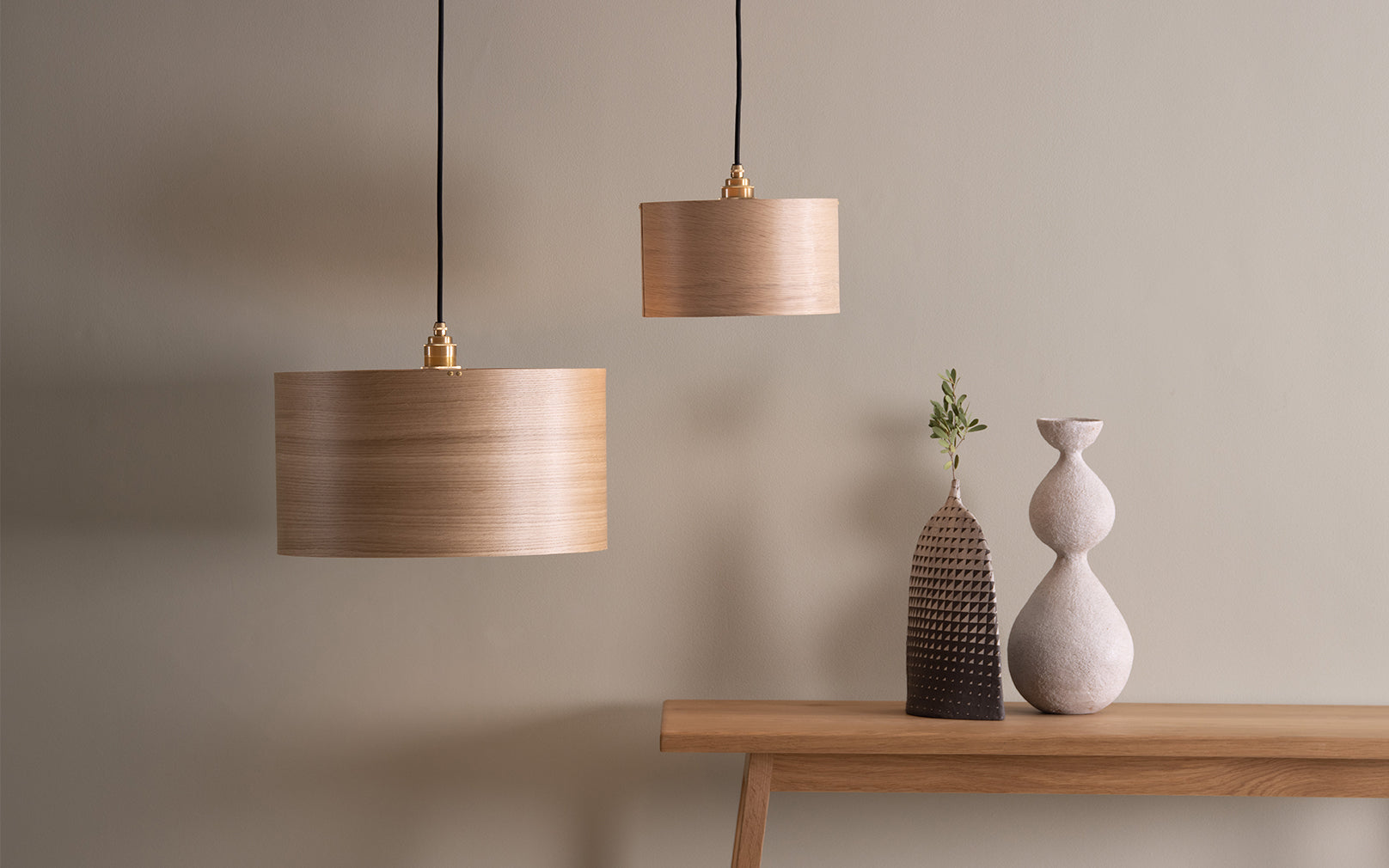 Kanna Drum Pendant Large