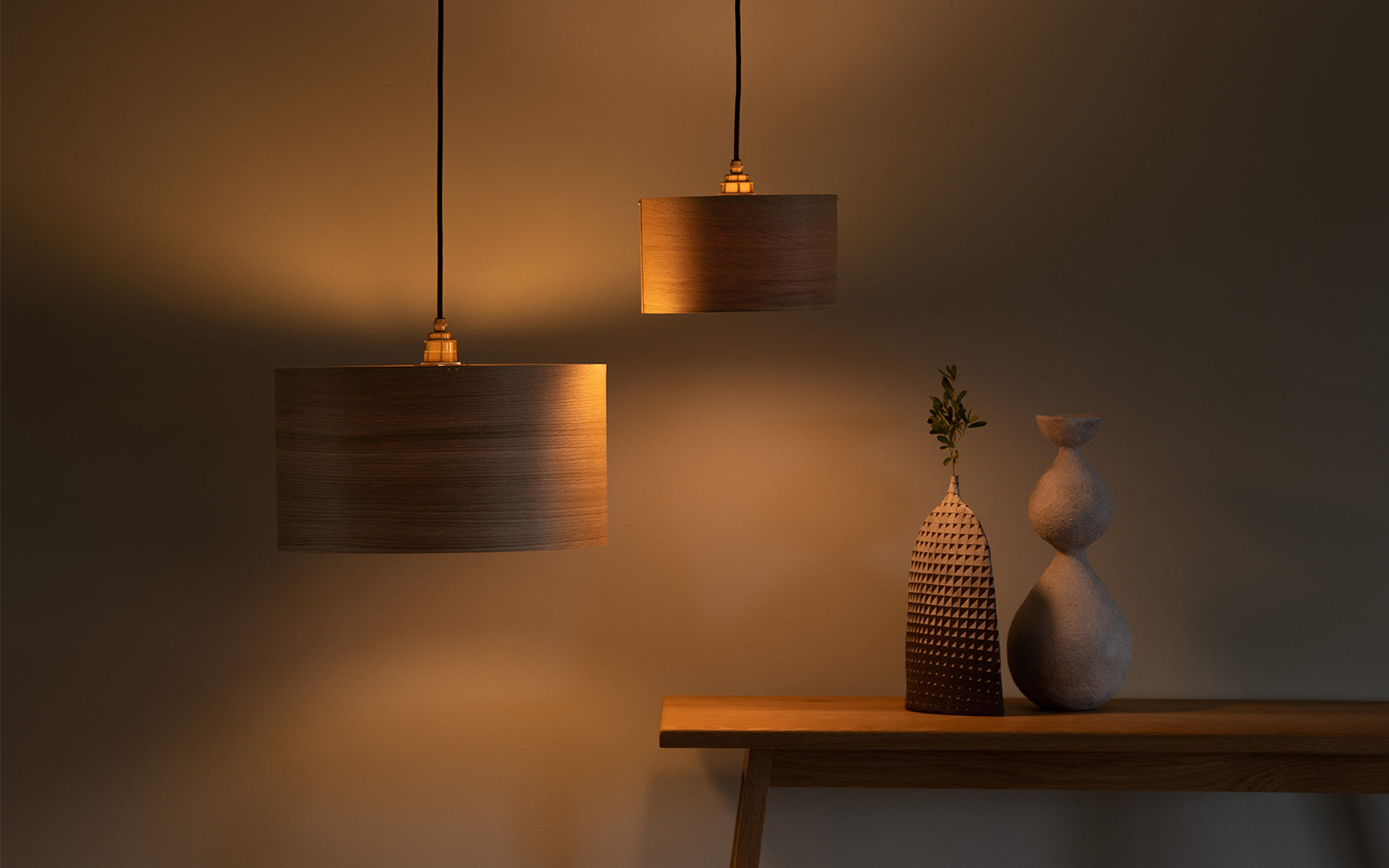 Kanna Drum Pendant Large