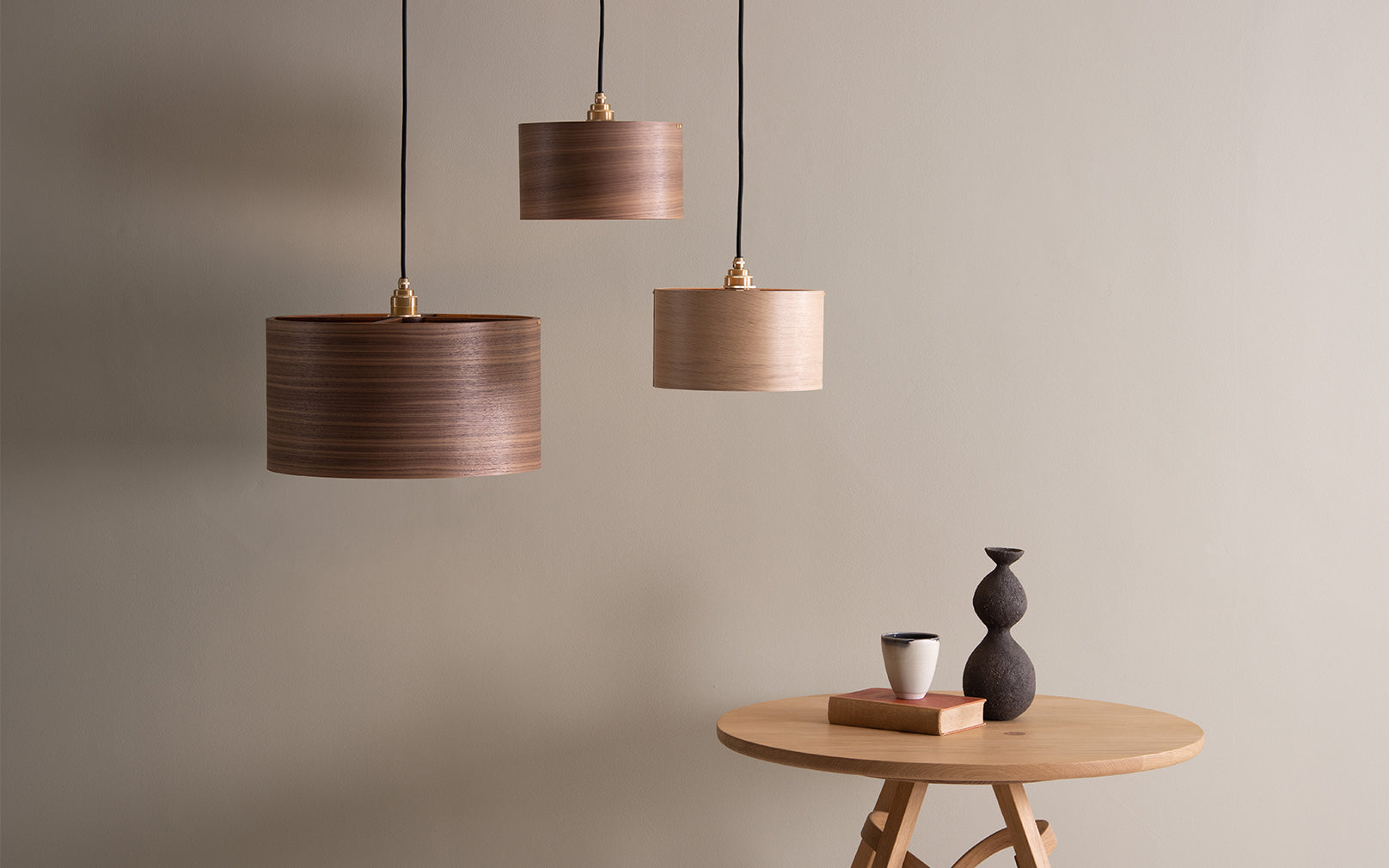 Kanna Drum Pendant Large