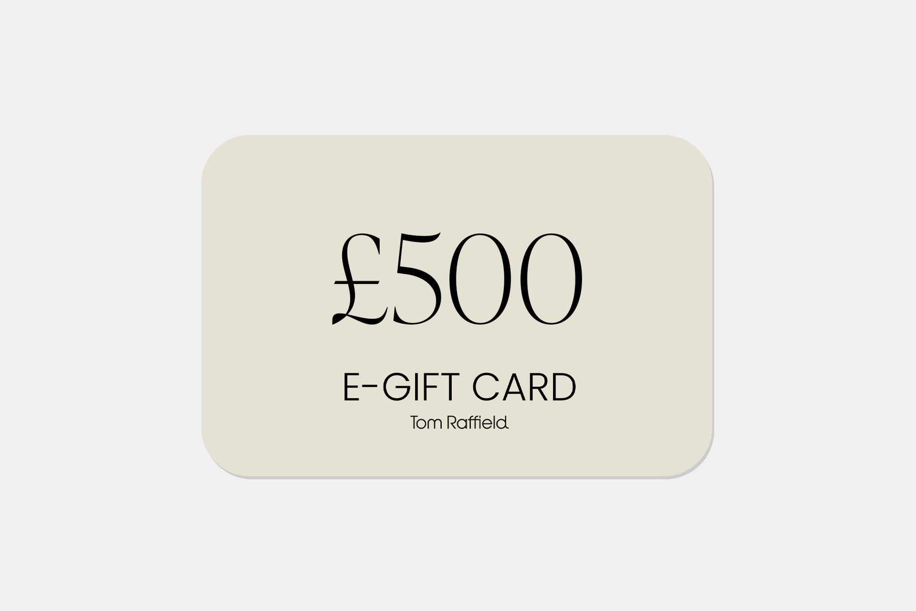 E-Gift Card / £500