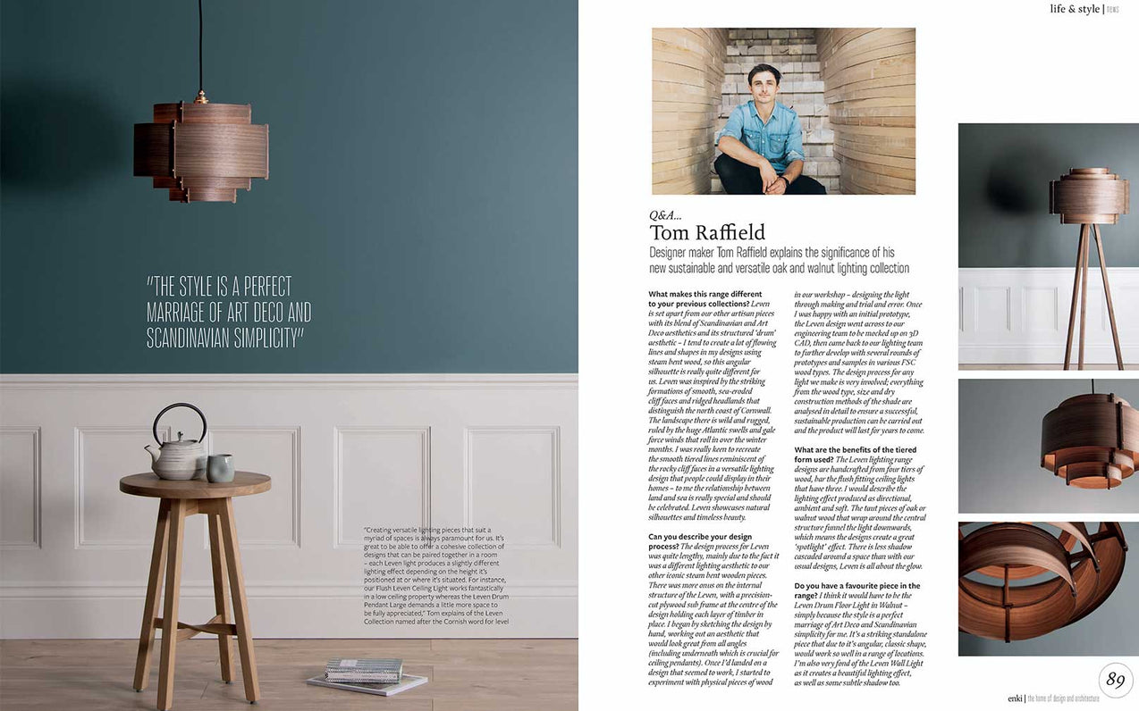 Enki Magazine: Leven Lighting Range