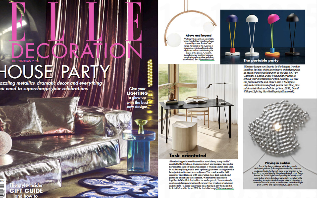 Elle Decoration: Loer Crescent Pendant