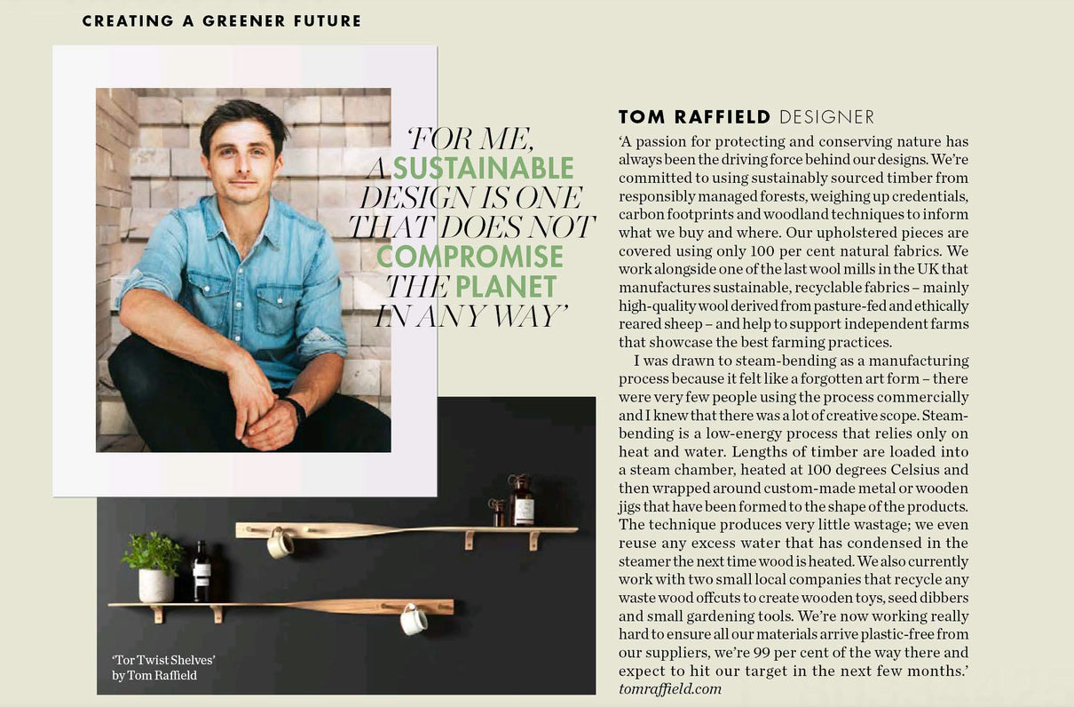 Elle Decoration: Sustainability Feature