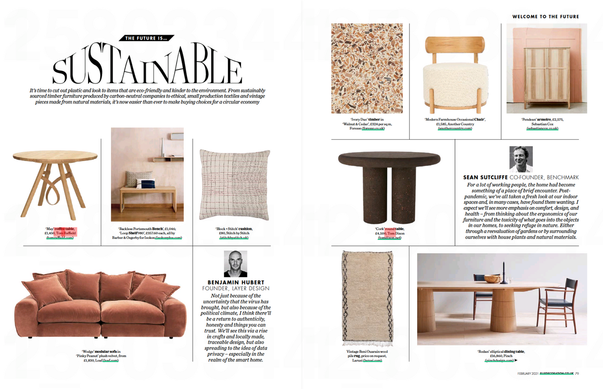 May Coffee Table: Elle Decoration