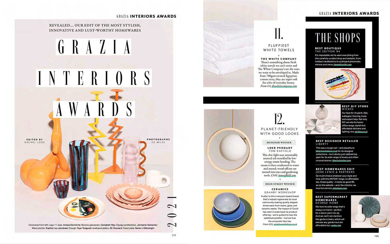 Grazia Interior Awards 2021: Loer Pendant