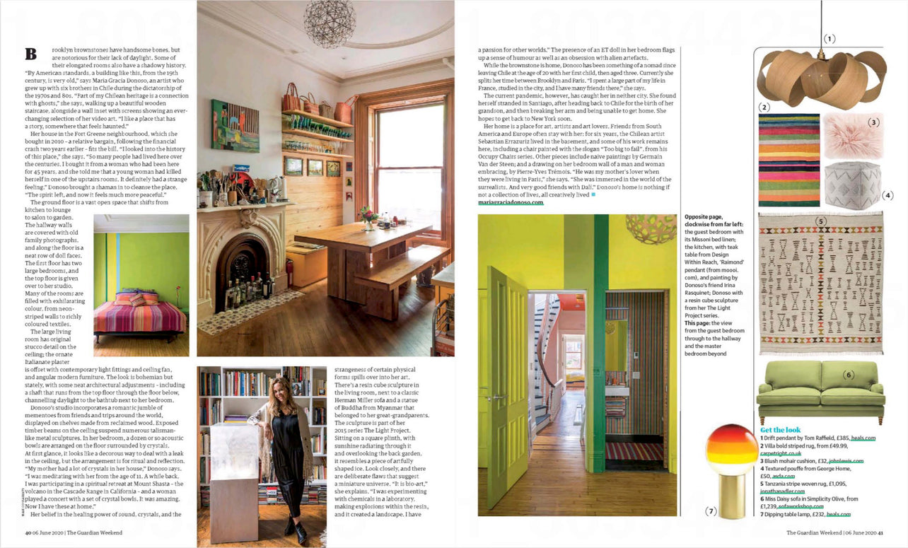 Guardian Weekend Magazine: Drift Pendant