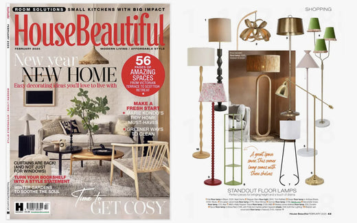 House Beautiful: Skipper Small - Stem Floor Light