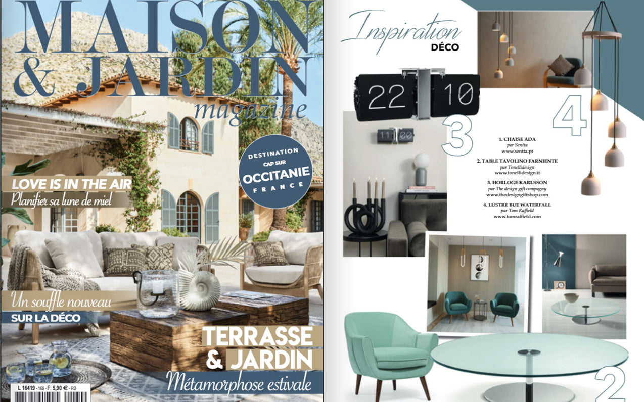 Maison & Jardin: Bue Waterfall Chandelier