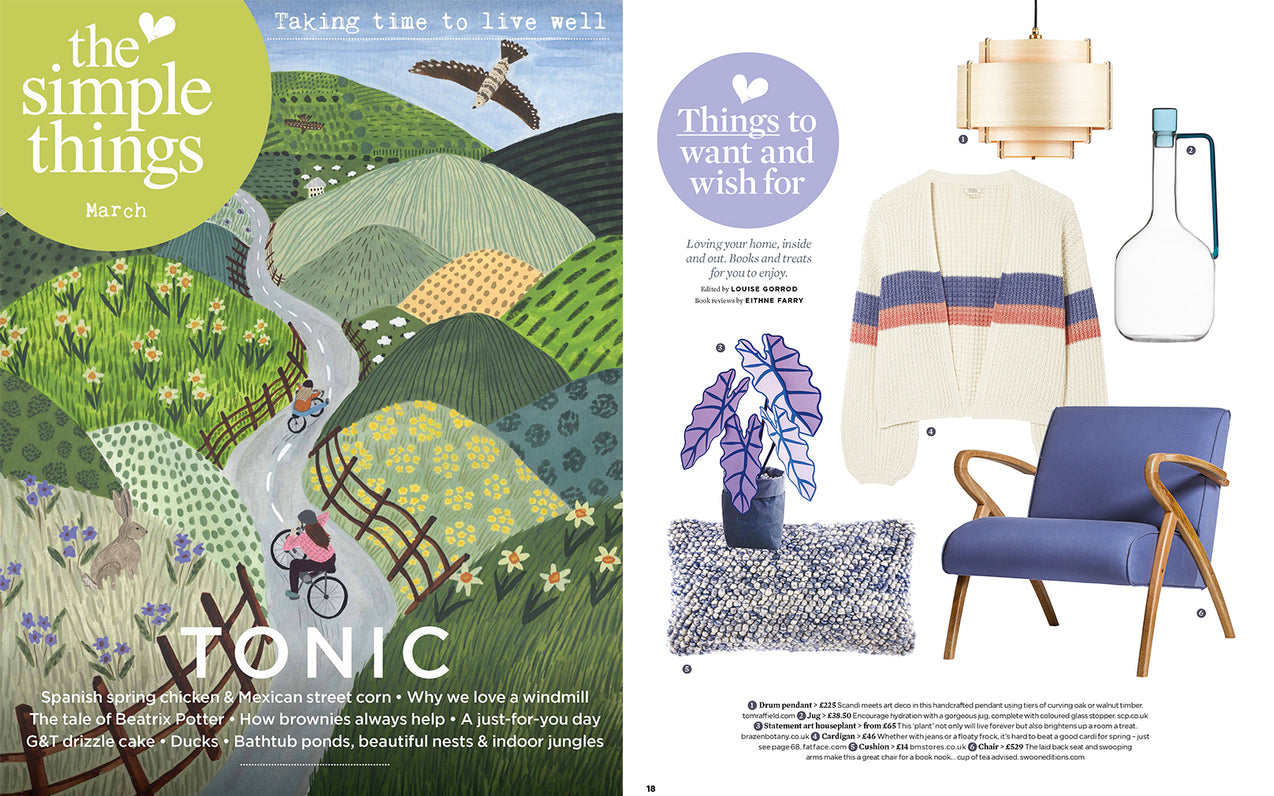 The Simple Things: Leven Drum Pendant