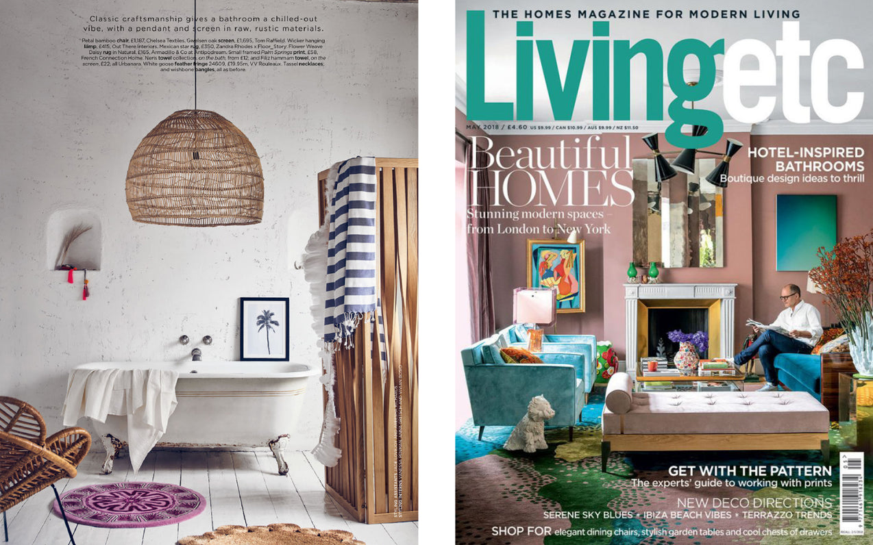 Living Etc Magazine: Gwelsen Screen