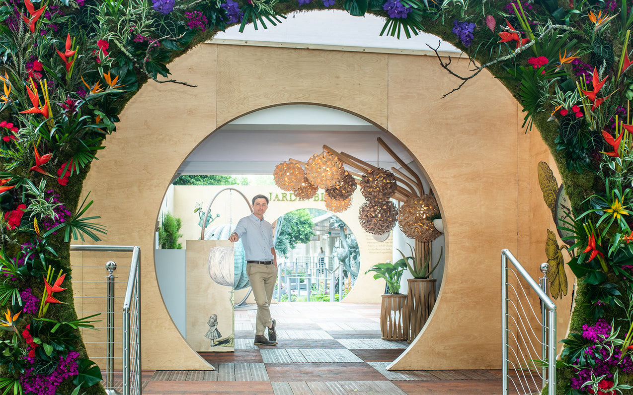 Installation for Raymond Blanc's Jardin Blanc at Chelsea Flower Show