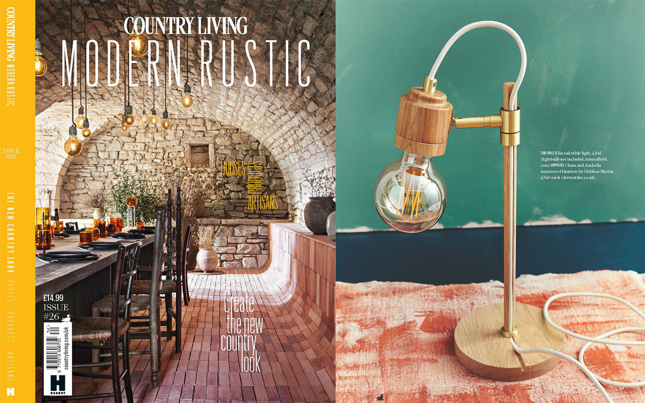 Country Rustic: Elin Table Light