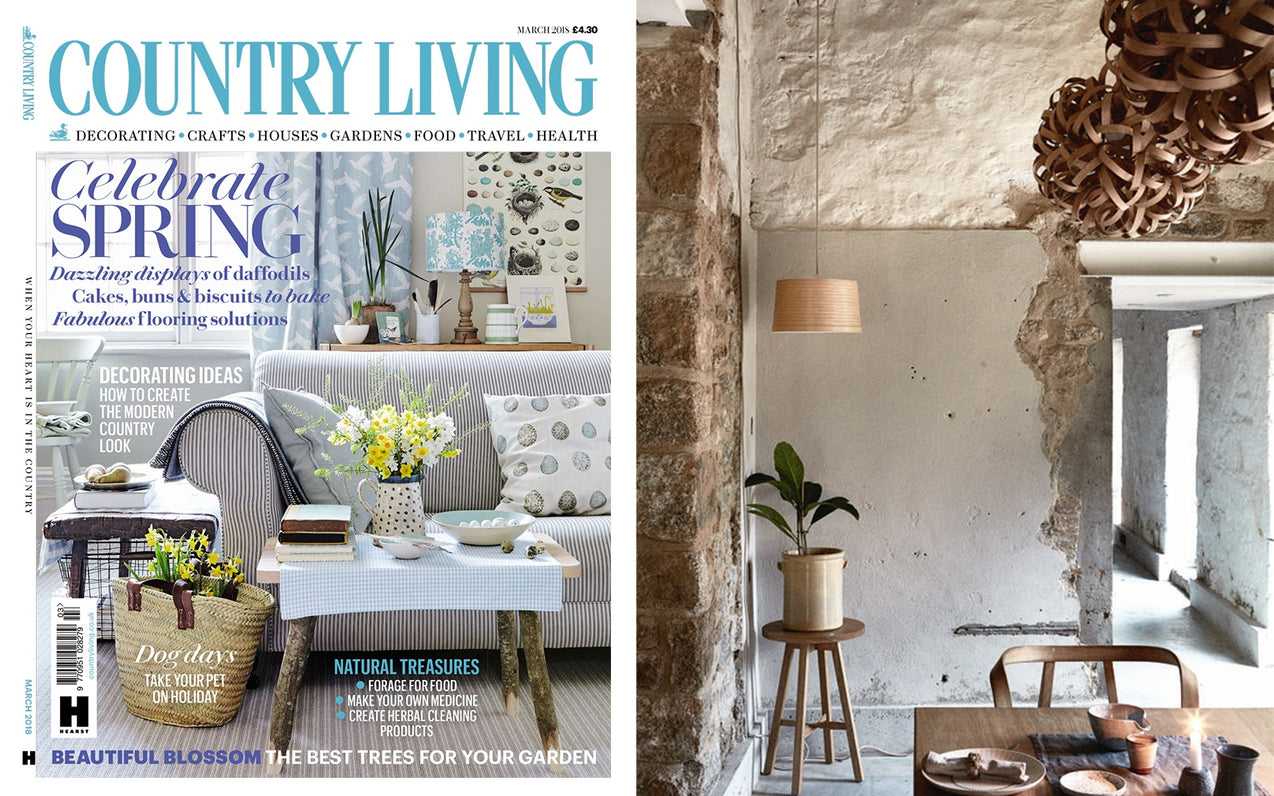 Country Living: Tom Raffield Furniture and Lighting