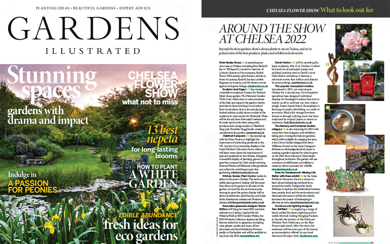 Gardens Illustrated: Morvah Hanging Planters