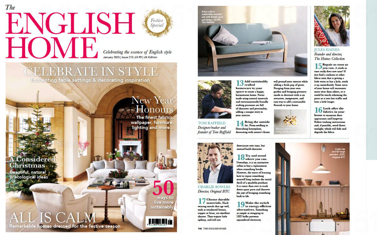 The English Home: Sustainable Design