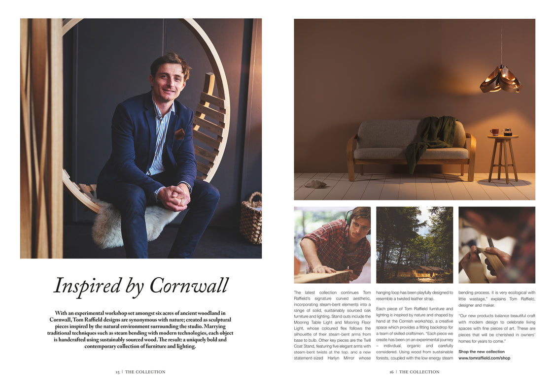 Tom Raffield features in Savills 'The Cornish Collection'