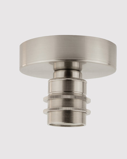 Flush Satin Nickel Kit E27
