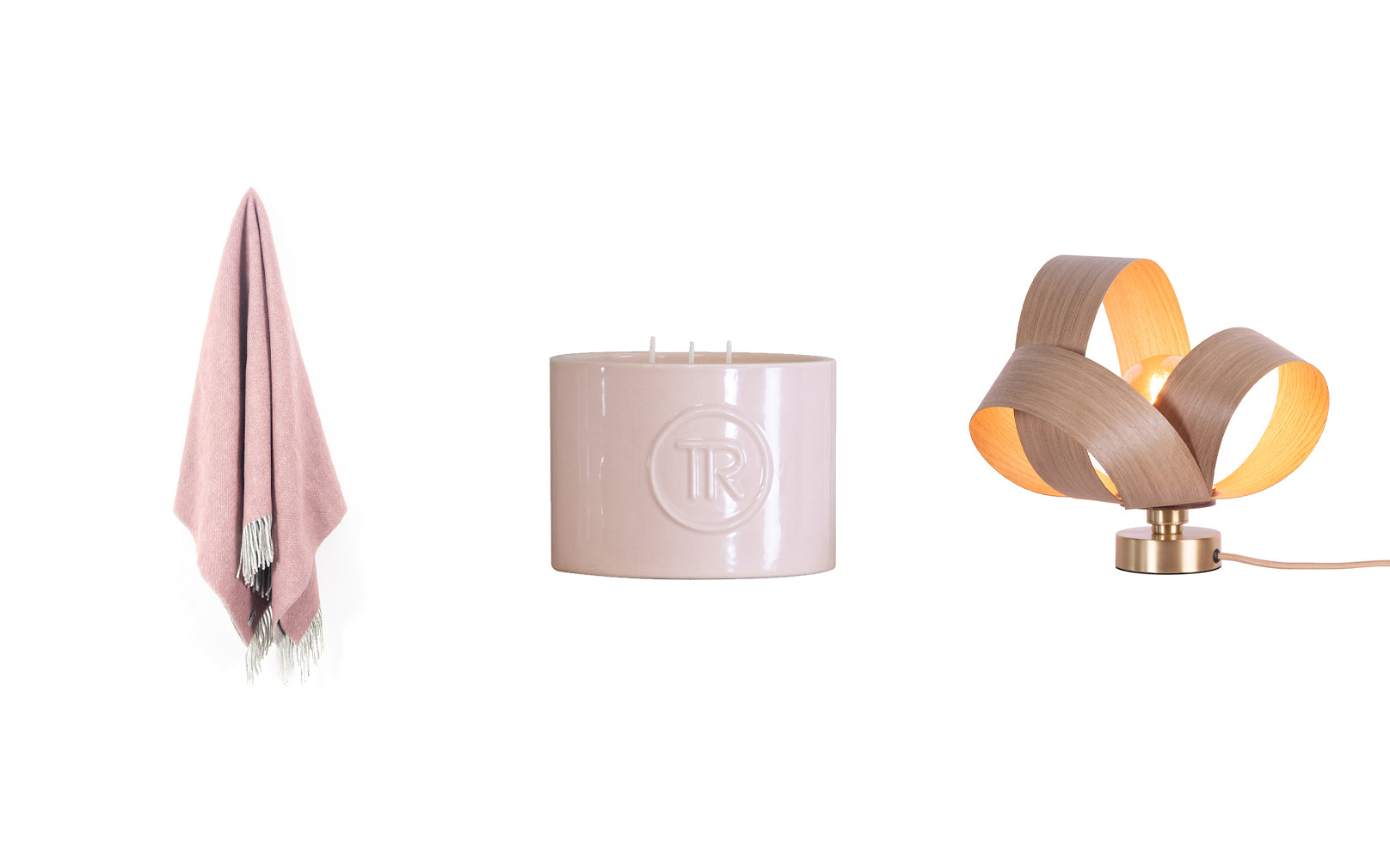 Oak / Embers / Sunken Pink