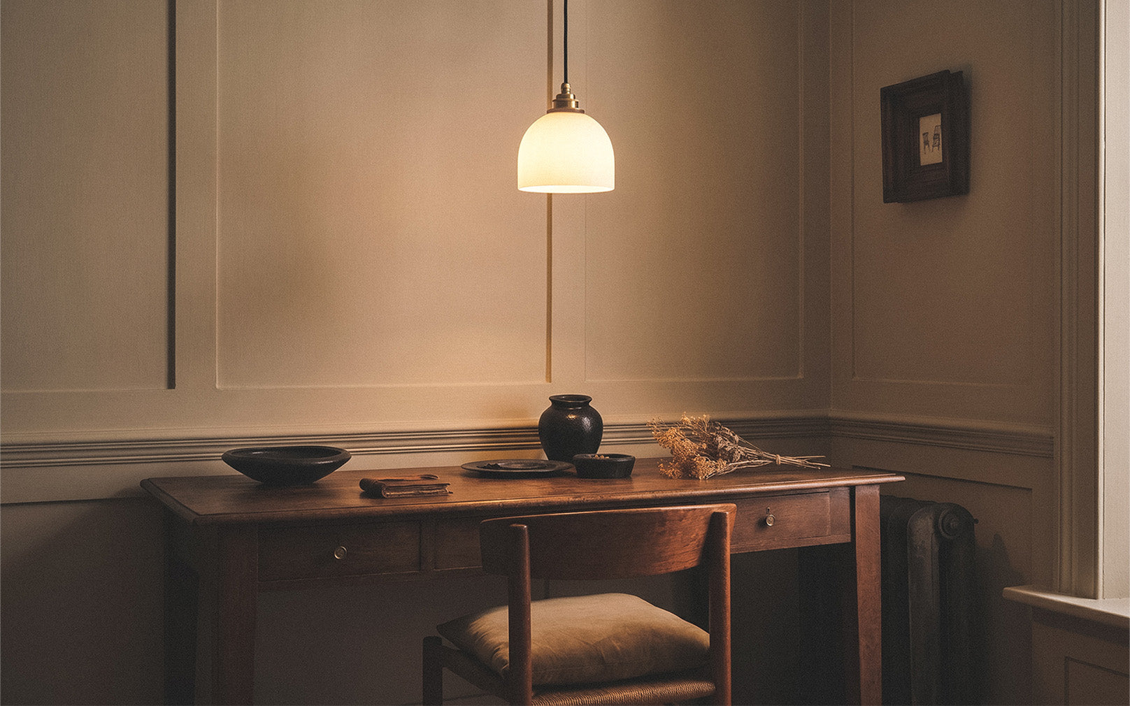 Glass Bue Pendant