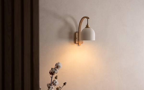Bue - Stem Wall Light, hard wired