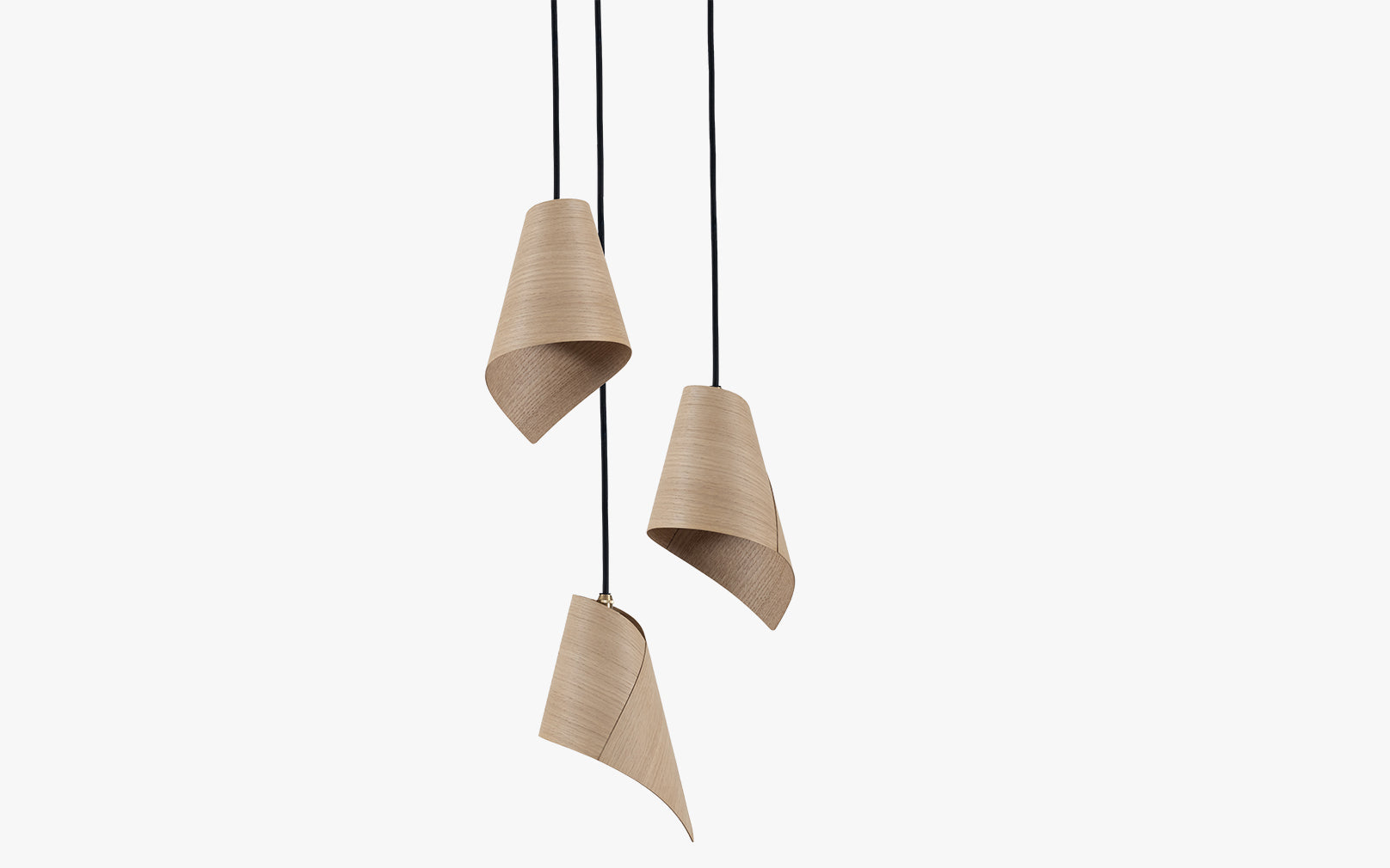 Oak / Black/Brass