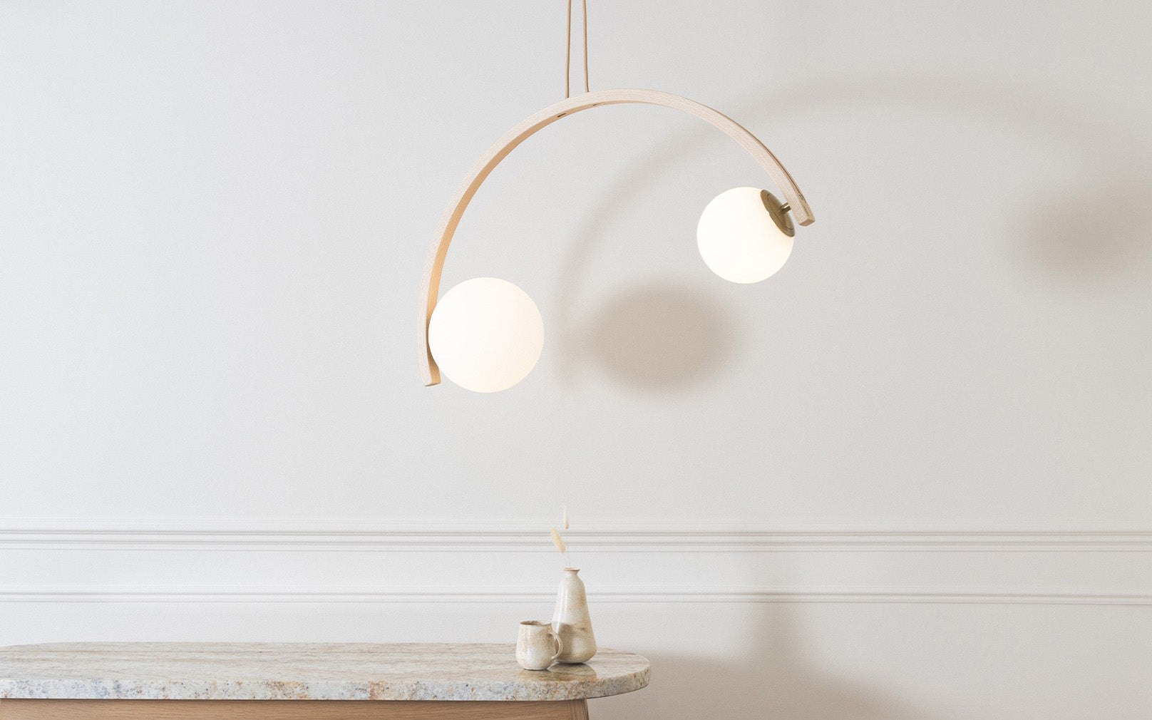 Loer Crescent Pendant