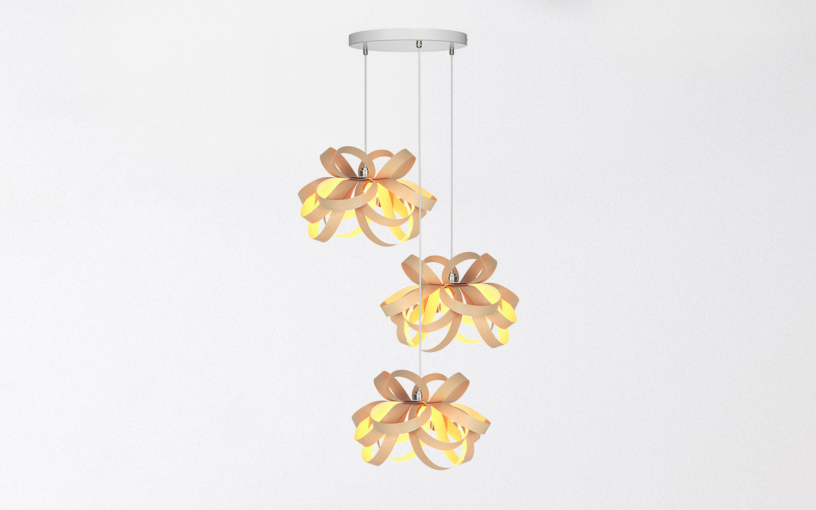 Skipper Pendant Small - Trio Cluster