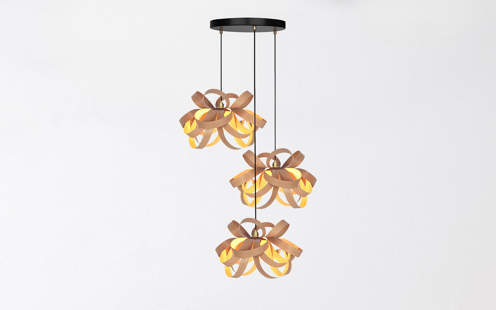 Skipper Pendant Small - Trio Cluster