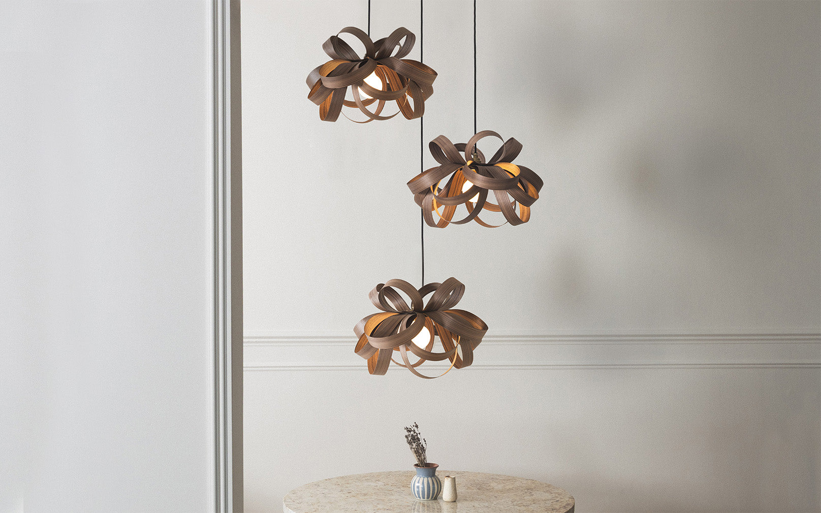 Skipper Pendant Small - Trio Cluster