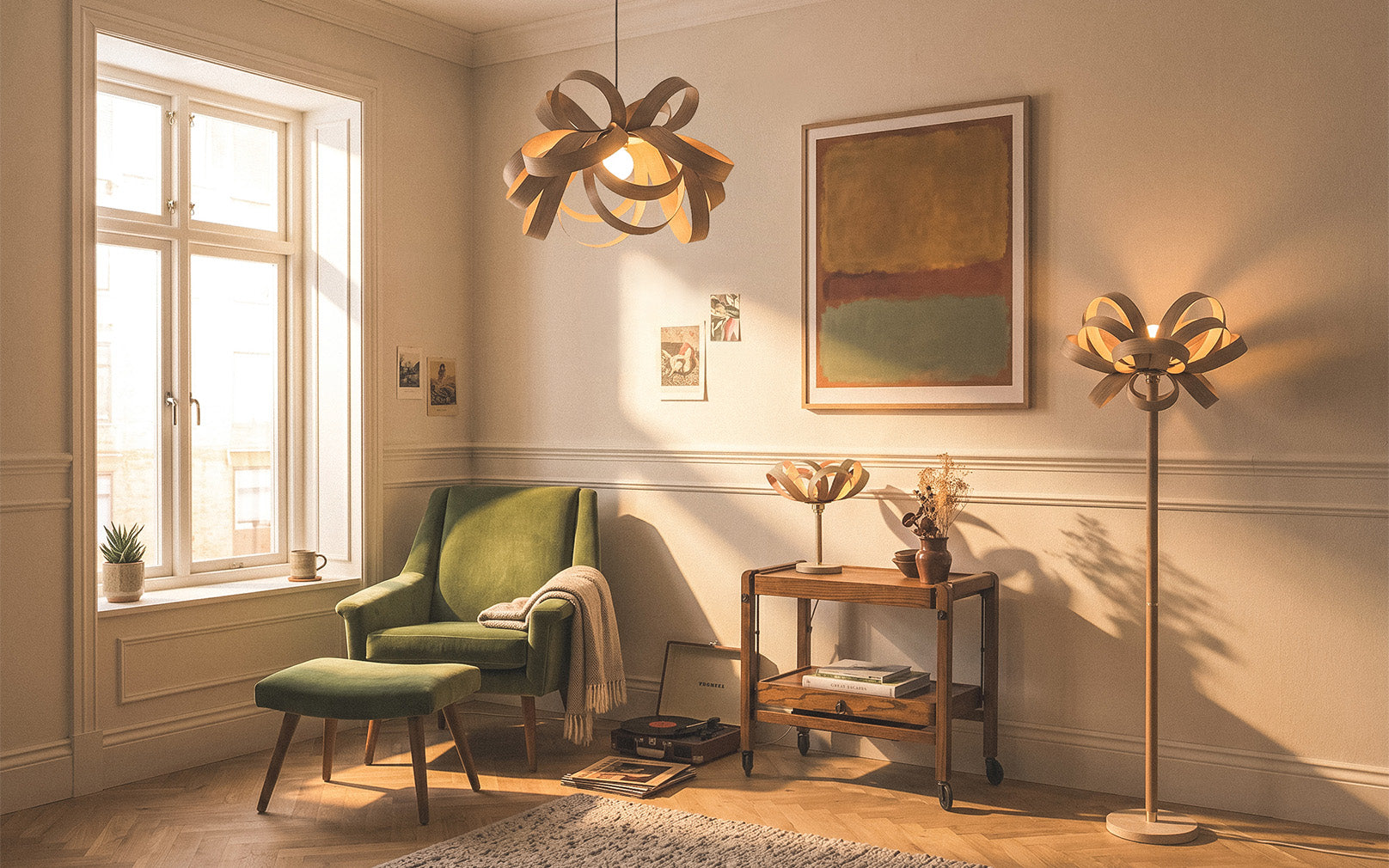 Skipper - Marble Floor Light