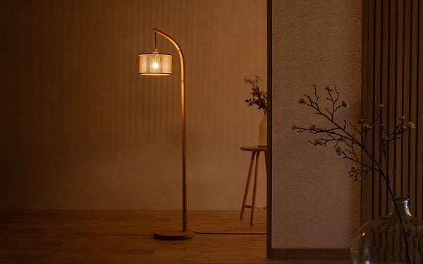 Artus Small - Stem Floor Light | Tom Raffield