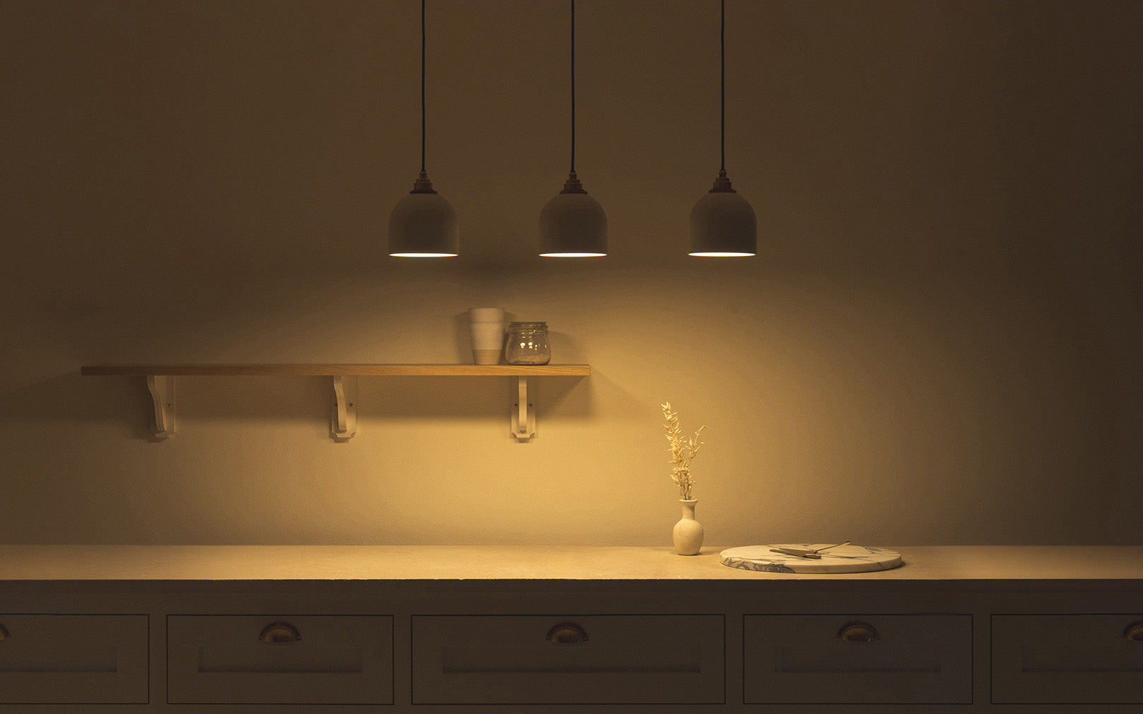 Bue - Linear Trio Light