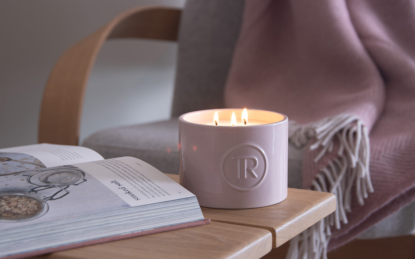 Tilner Mirror and Scented Candle Gift Bundle