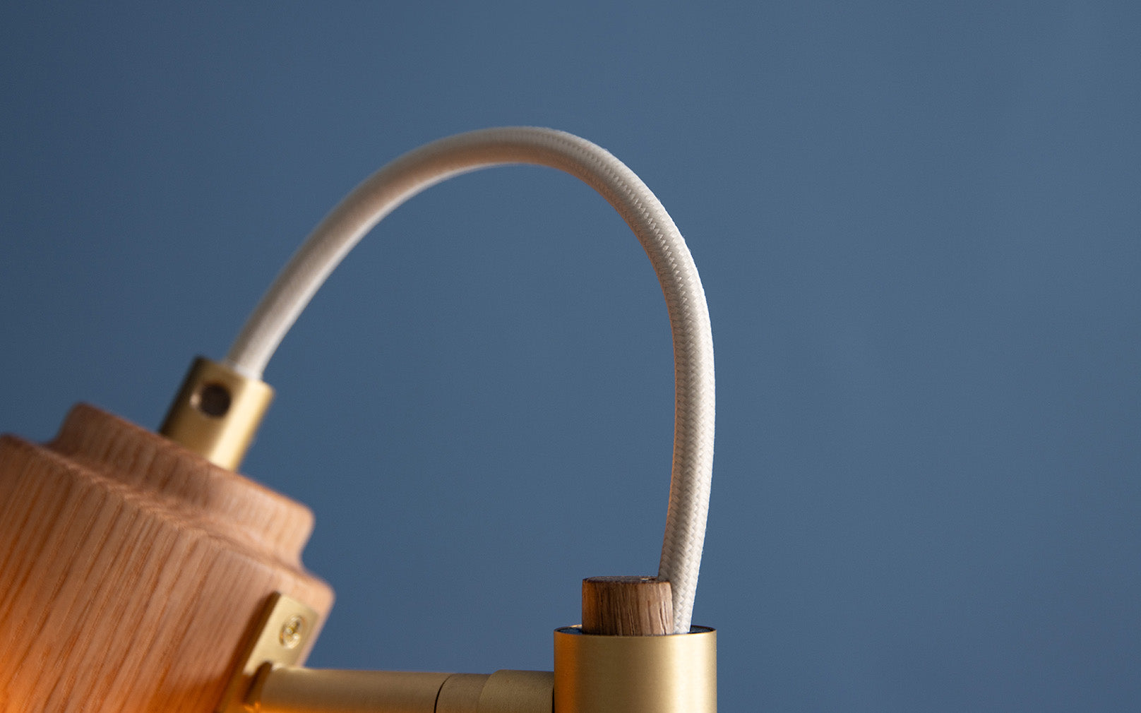 Spire Table Light | Wooden Desk Lamp with Shade | Tom Raffield