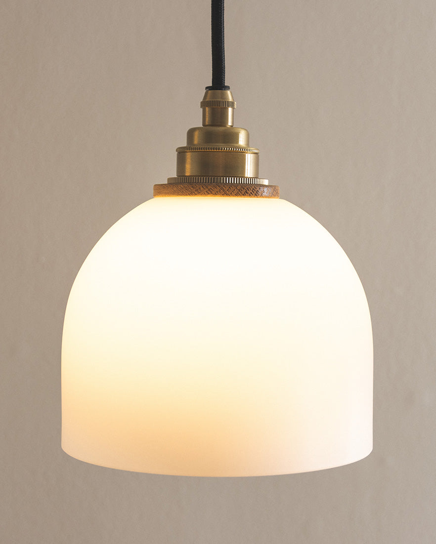 Glass Bue - Linear Trio Light Long