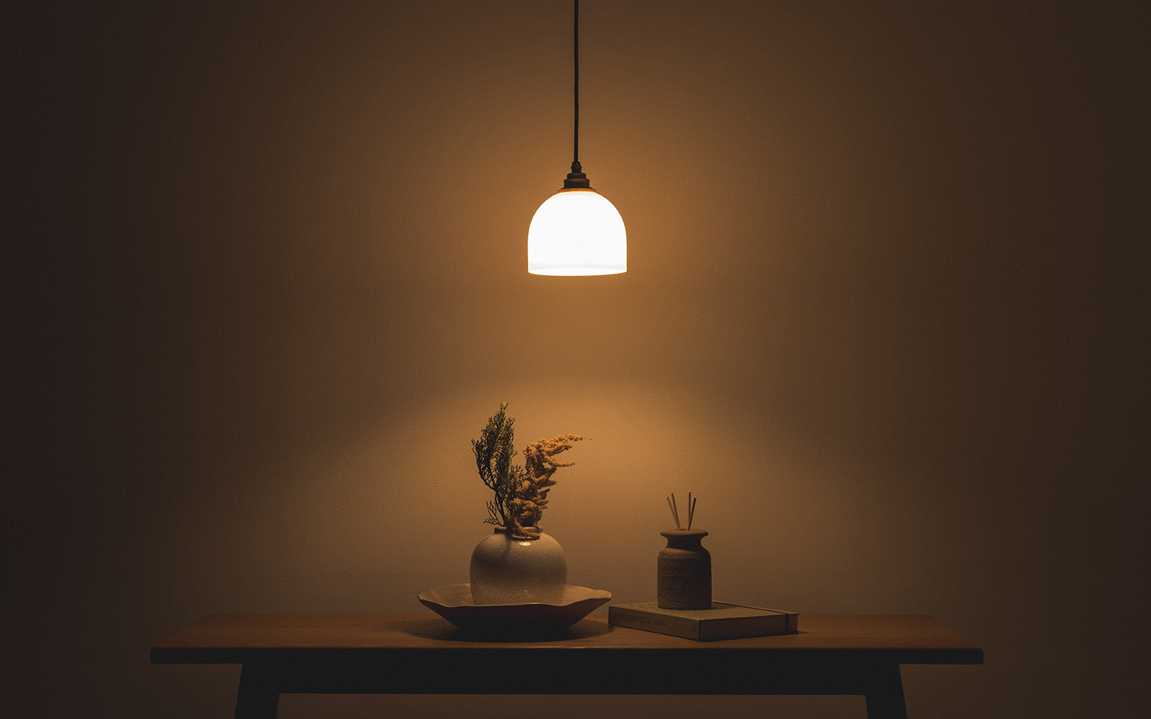 Glass Bue Pendant