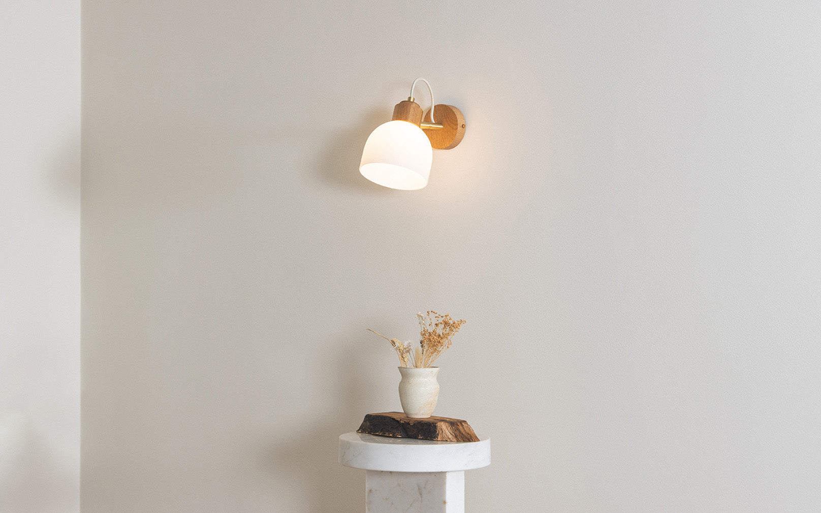 Glass Bue - Spire Wall Light