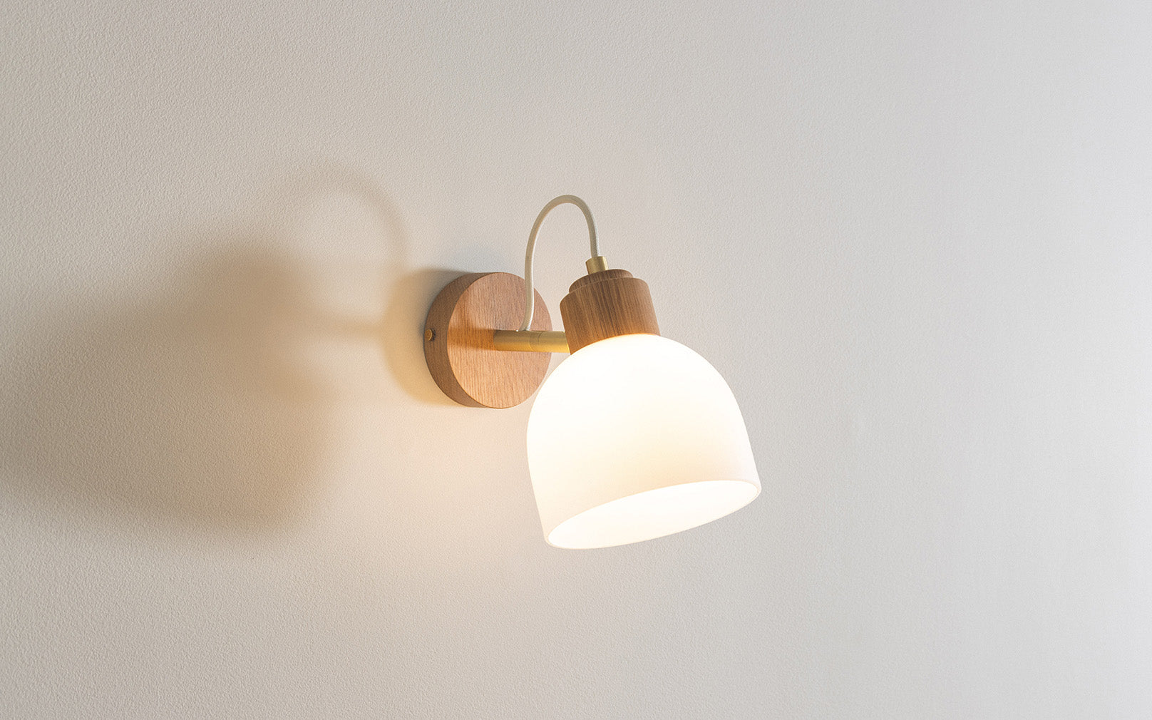 Glass Bue - Spire Wall Light