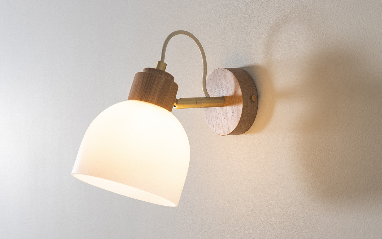 Glass Bue - Spire Wall Light