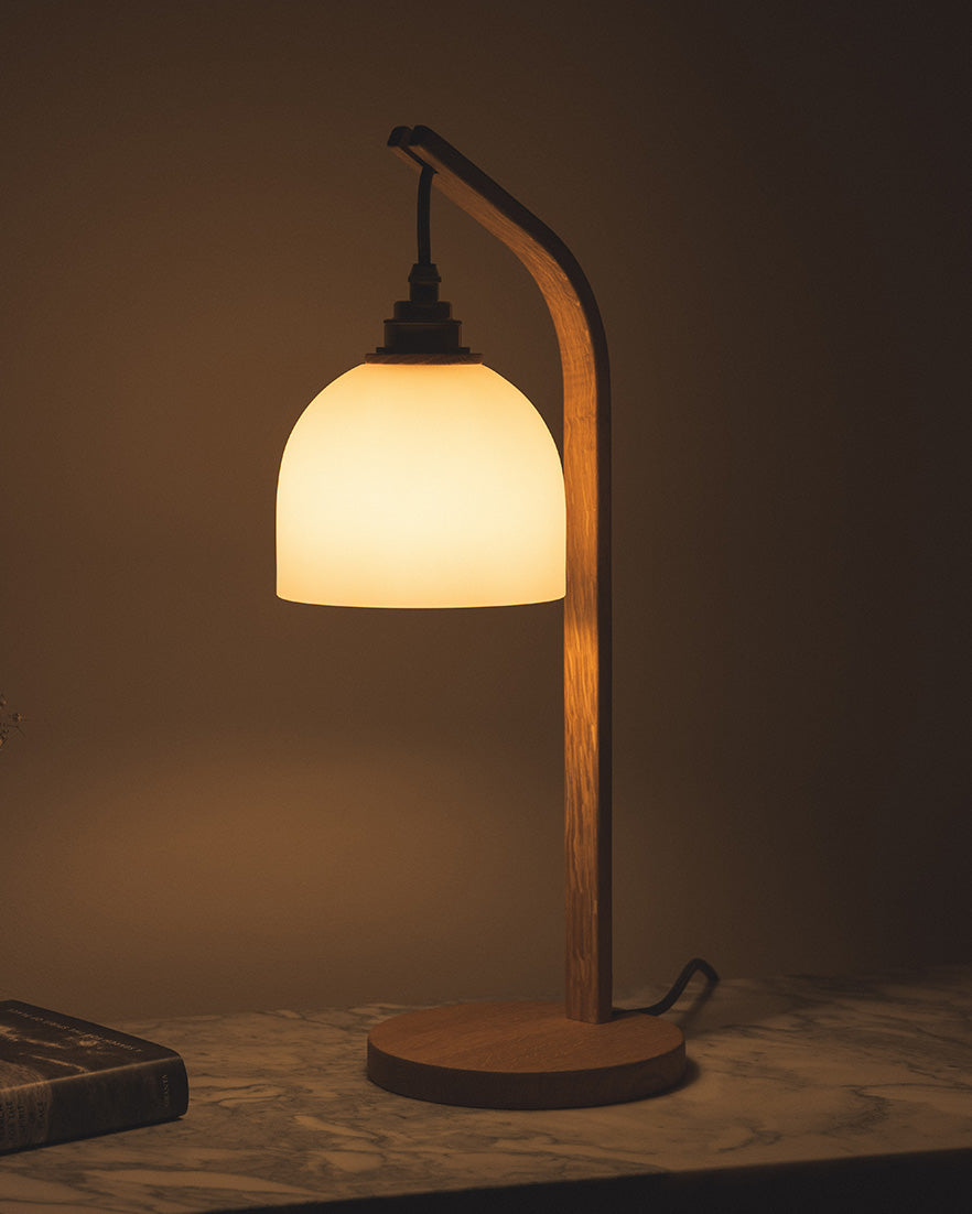 Glass Bue - Stem Table Light