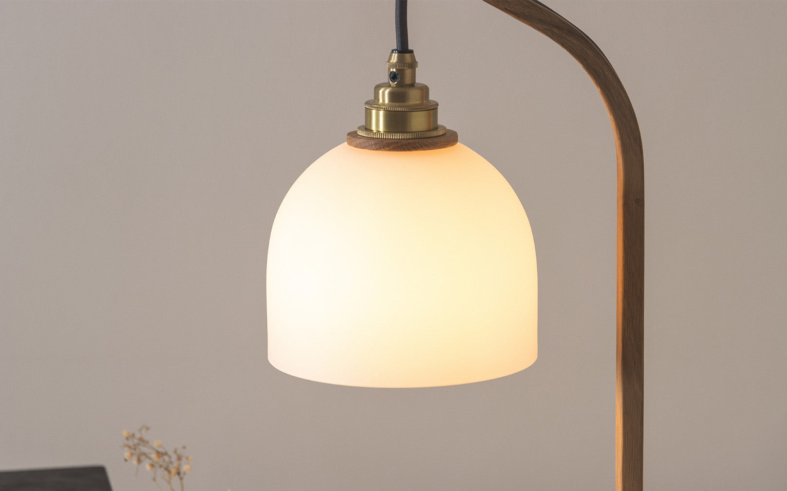 Glass Bue - Stem Table Light