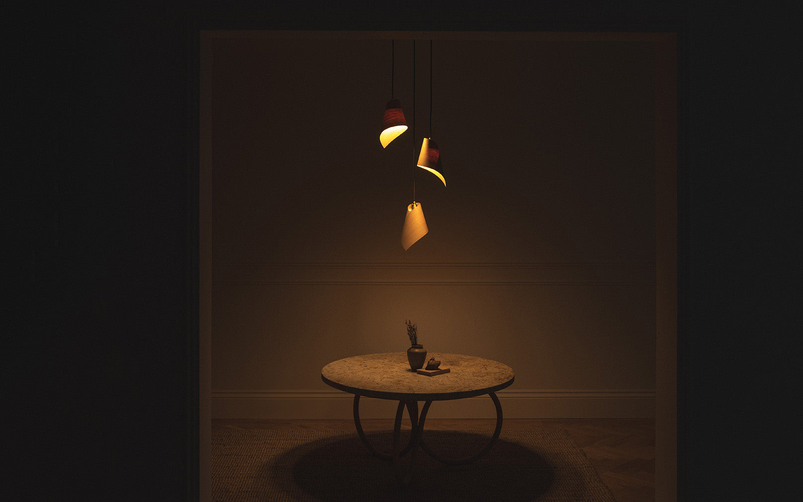 Keel Pendant - Trio Cluster