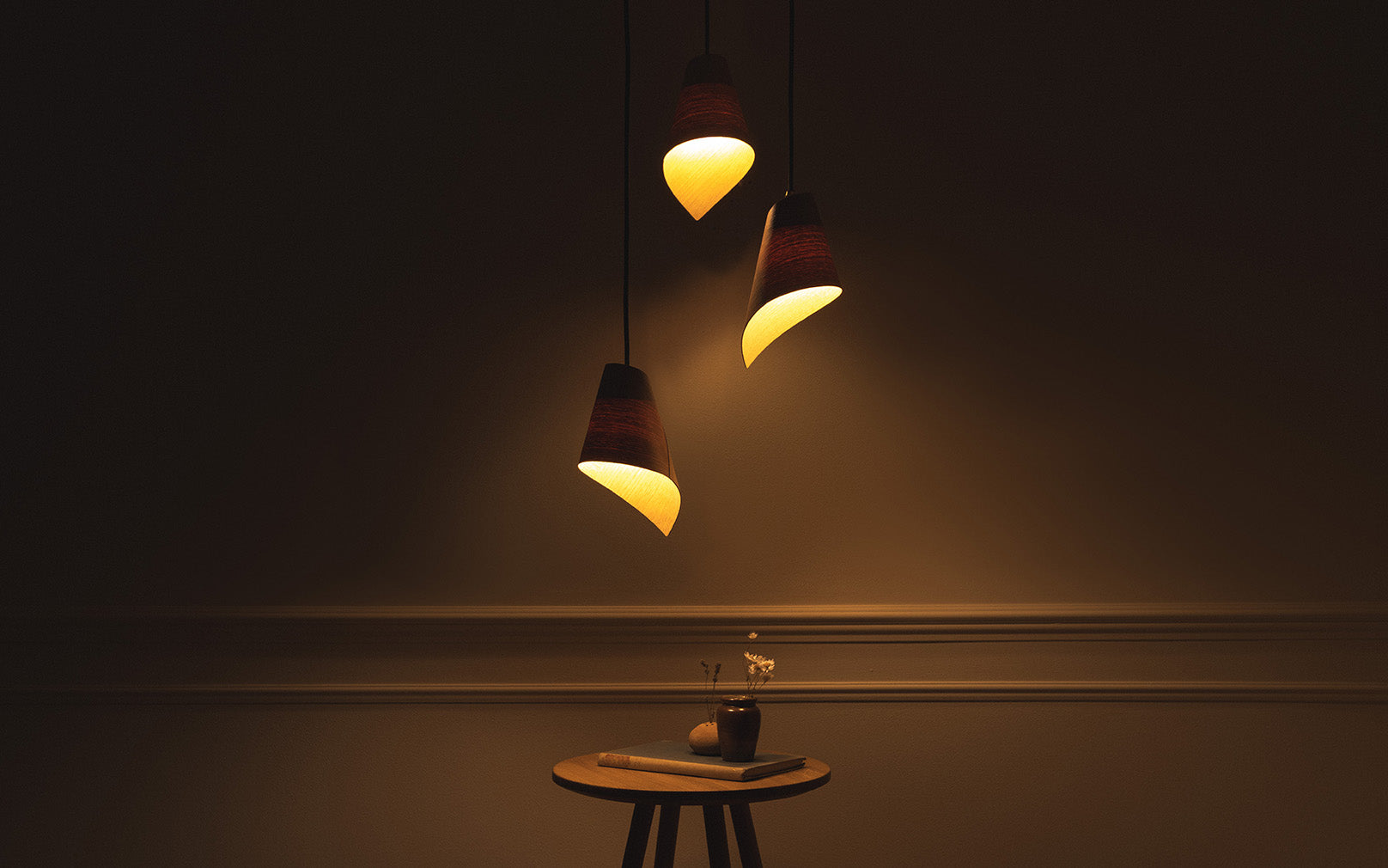 Keel Pendant - Trio Cluster