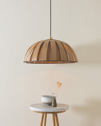 Kompas Tom Raffield Pendant Lights | Designer Wooden Ceiling Lights | Tom Raffield