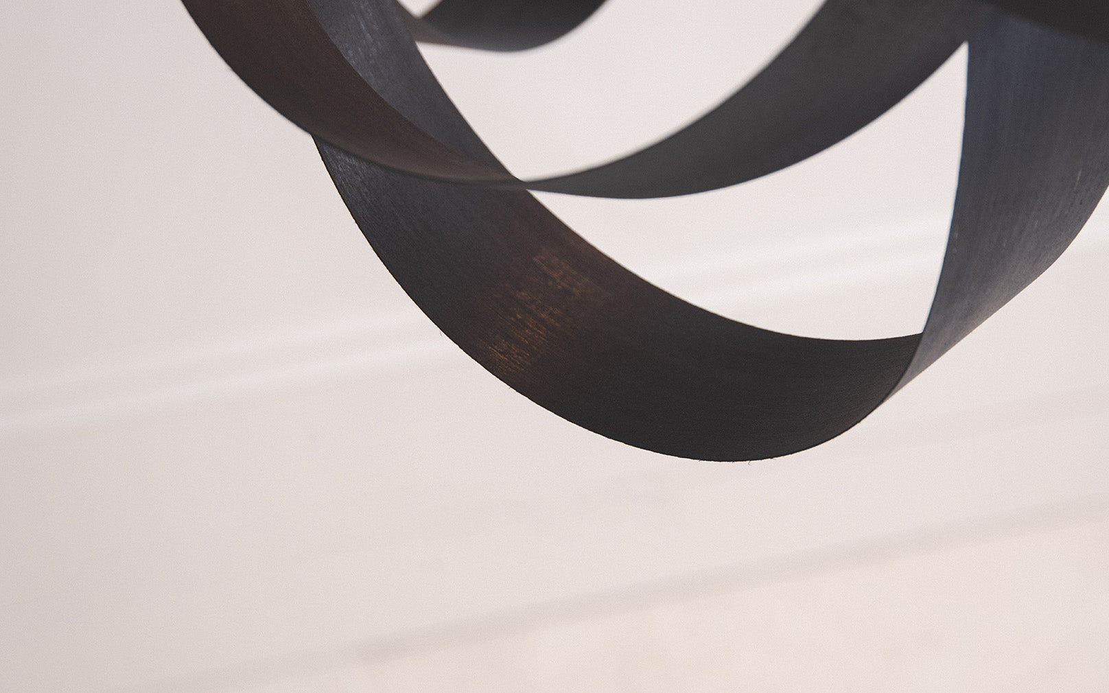 Noctis Skipper Pendant Large | Black Wooden Ceiling Light | Tom Raffield