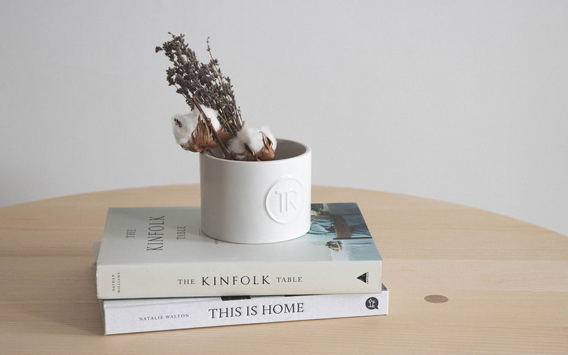 SECONDS - White Ceramic Pot