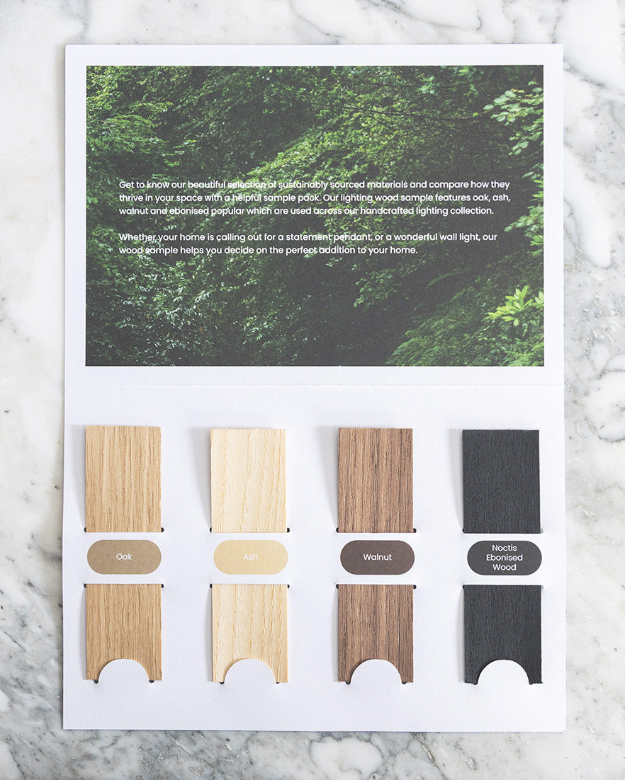 Lighting Wood Sample