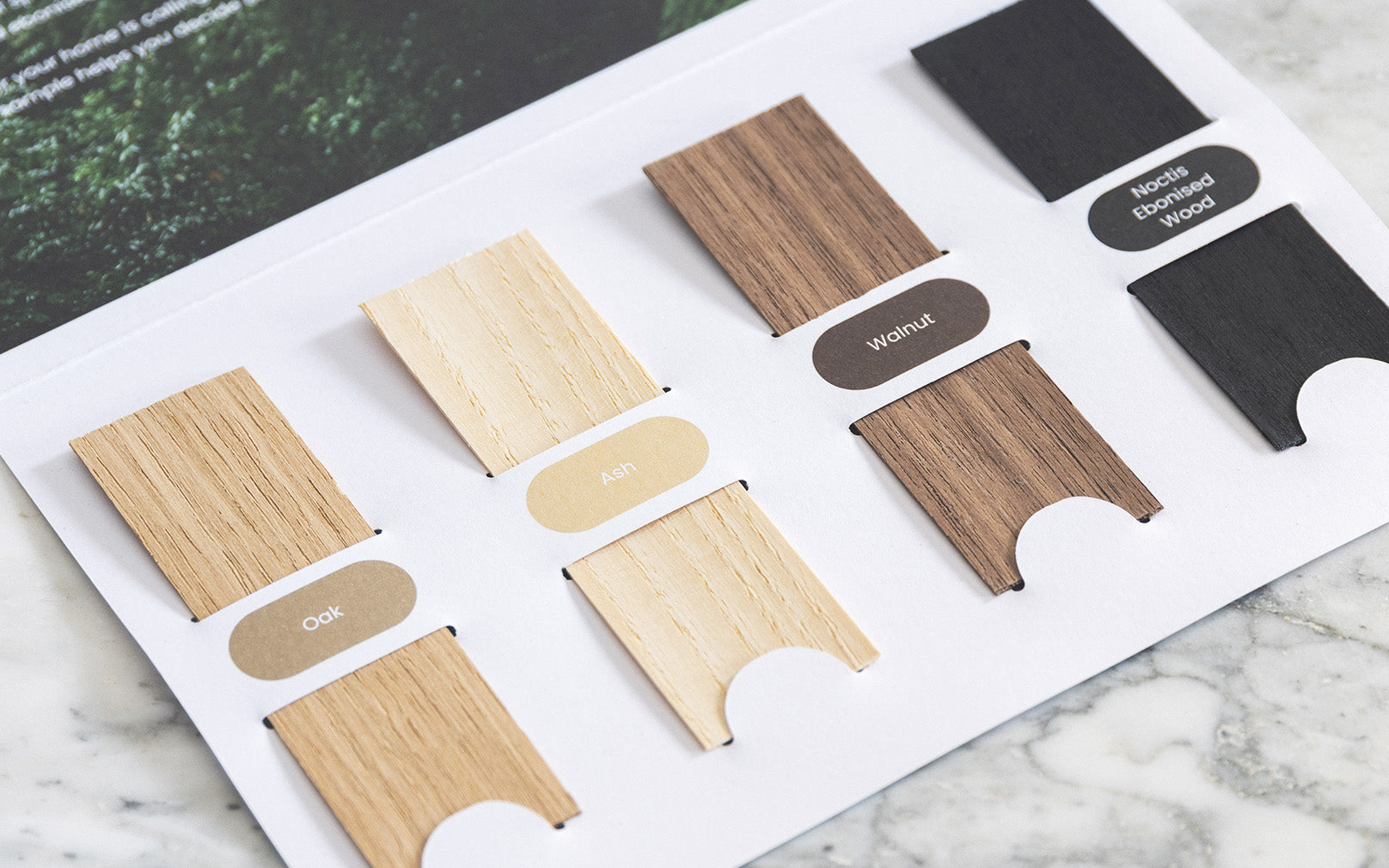 Lighting Wood Sample