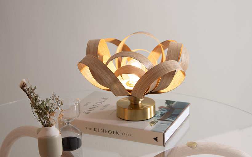 Designer Wooden Table Lights Tom Raffield