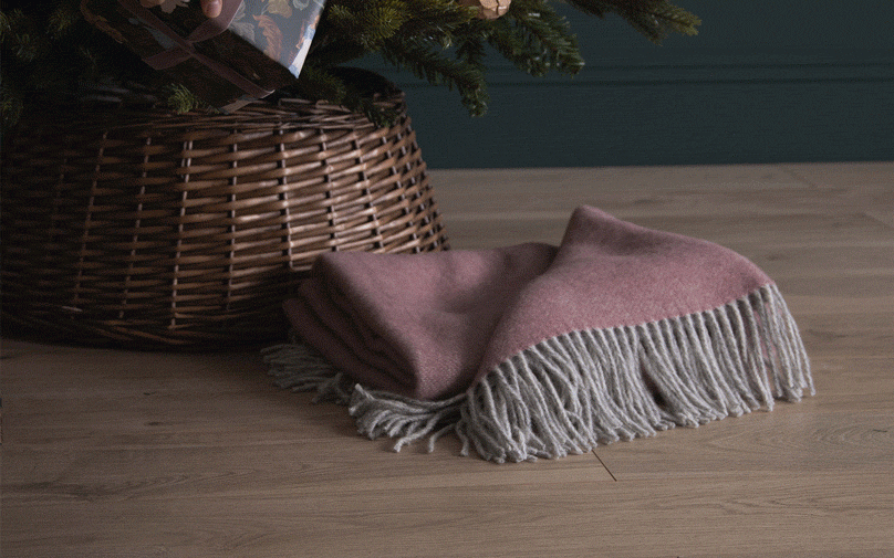Archer Table Light, Throw & Candle Gift Bundle